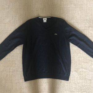 Blue Lacoste Sweater